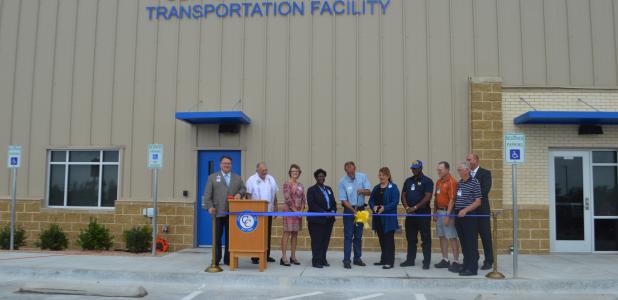 Ccisd Cuts Ribbon For New Transportation Facility Copperas Cove