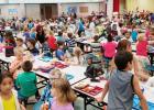 PAMELA GRANT - Hundreds of grandparents joined their grandkids for lunch for Williams/Ledger’s Grandparents Day celebration.