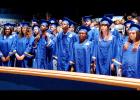 CCLP/DAVID J HARDIN - Crossroads High School 2016 Spring Graduates, during the ceremony held Thursday at the Lea Ledger Auditorium in Copperas Cove,