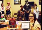 CCLP/PAMELA GRANT - Kira Hammon won a participation prize in the Cake Contest at GeekFest for her cake “Villainous Eyes.”