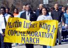 File Photo - Dr. Martin Luther King Jr. supporters march down Fm 116 in Copperas Cove as they pay tribute during the annual march to honor the legacy of the rights activist.