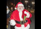 CCLP/LEE LETZER - Santa makes his way to the christmas tree during the tree lighting ceremony, Thursday at Copperas Cove City Park.