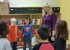 CCISD MCEC Terri Jones conducts weekly activities with students at every school in the district.