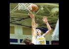 Copperas Cove junior Wyatt Behara shoots over Australia’s Jesse O’Dwyer during their 85-24 win over the Horizon Crocs from the Sydney, Australia area on Monday. Behara had a game-high 16 points, along with eight rebounds and six blocks for the Dawgs. Cove improved to 10-5 with the win. They are playing in the Round Rock Tournament this weeknd before returning home to host Waco LaVega on Tuesday.