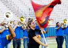 The Pride of Cove Band showcased two thirds of their contest show Tuesday.