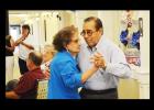 Frances and John Juarez cut the rug during the big band music at the Spirit of ‘45 celebration.