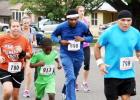 A group of runners make their way through the neighborhoods of Copperas Cove as they take part in the annual 5K Gallop or Trot sponsored by H-E-B Plus!